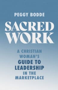 Sacred Work Cover-Peggy Bodde